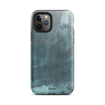 iPhone 14, 13, 12, 11 Christmas Theme iPhone Cases Snow Green Anacotte-5