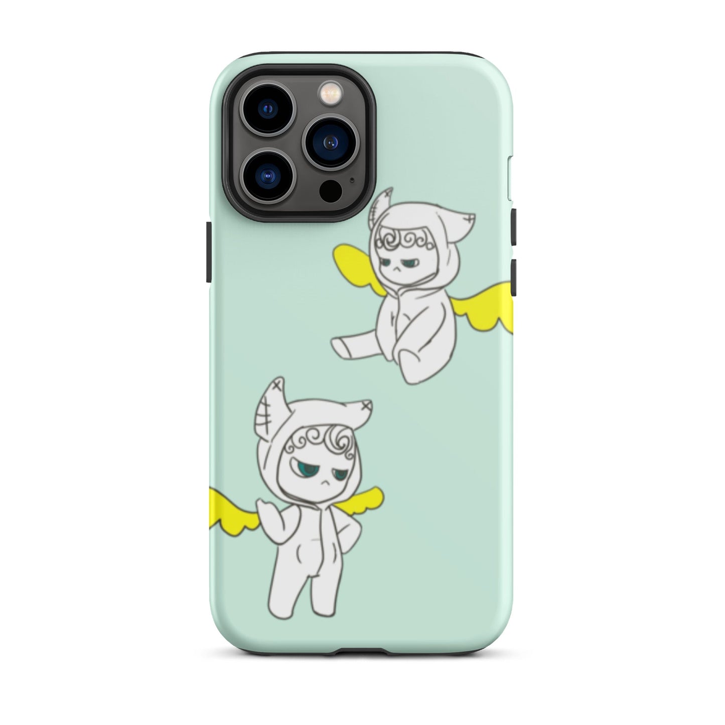 Cute Angel iPhone case-16