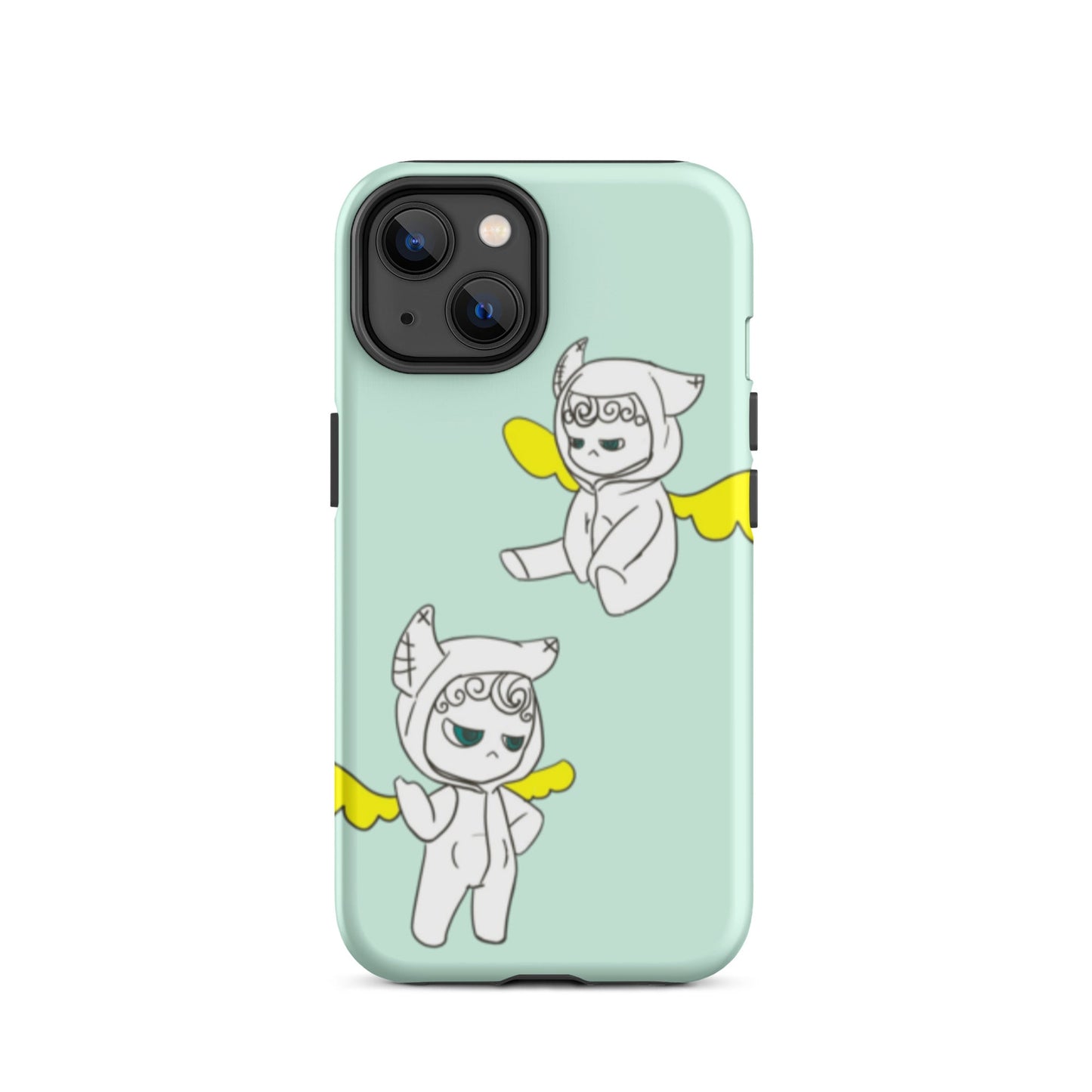 Cute Angel iPhone case-24