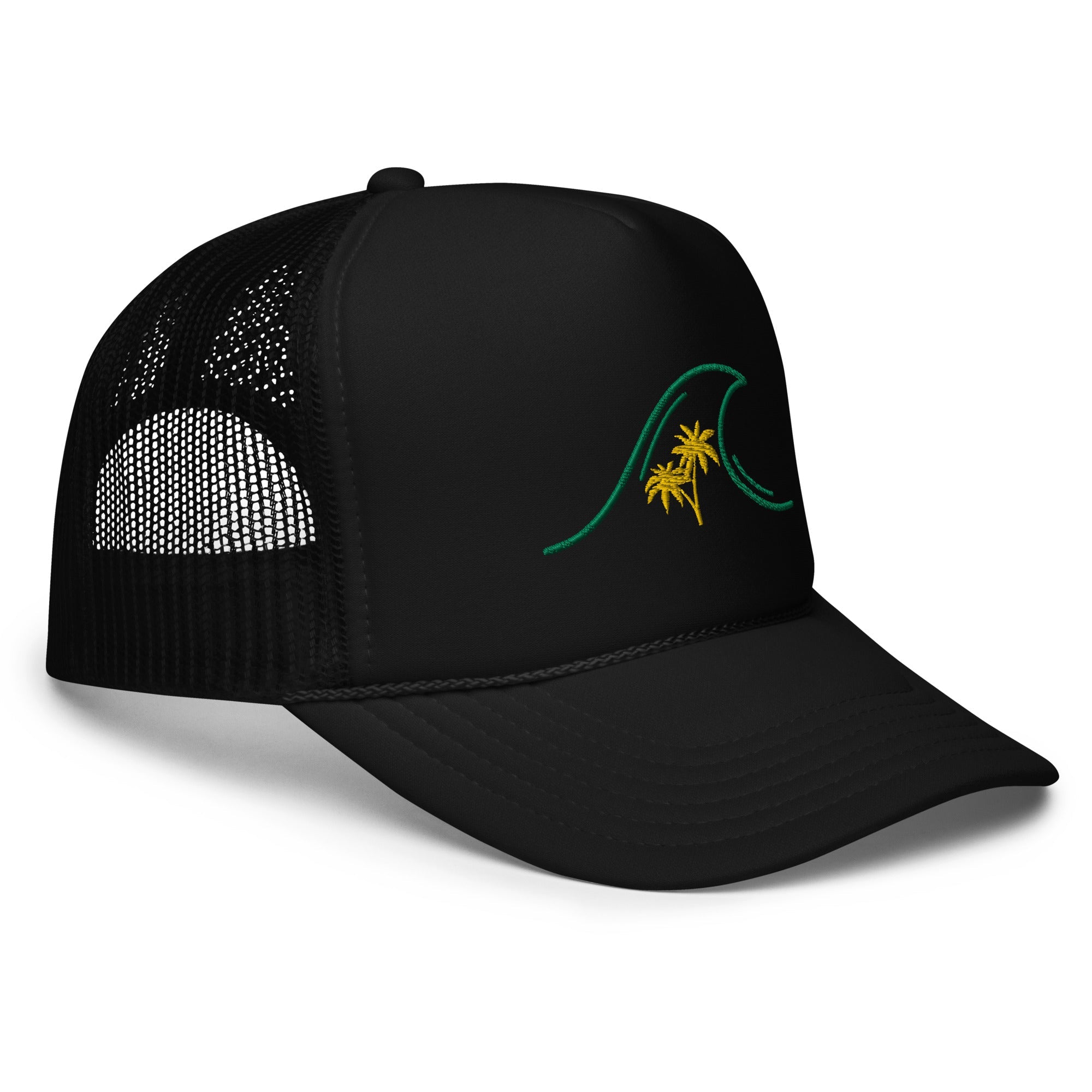 Tropical Seas Foam Trucker Hat-2