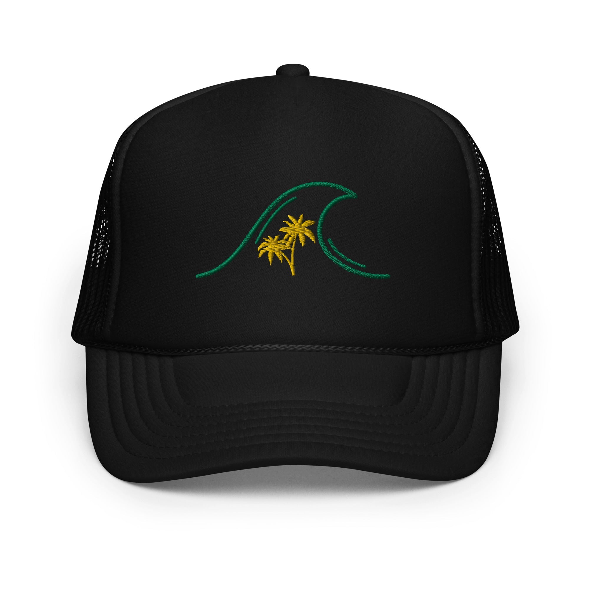 Tropical Seas Foam Trucker Hat-0