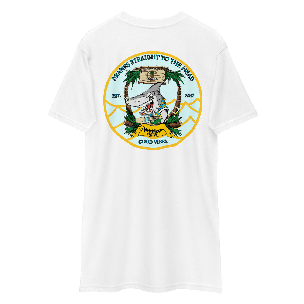 Men's Tropical Hammered Head Shark t-shirt-5