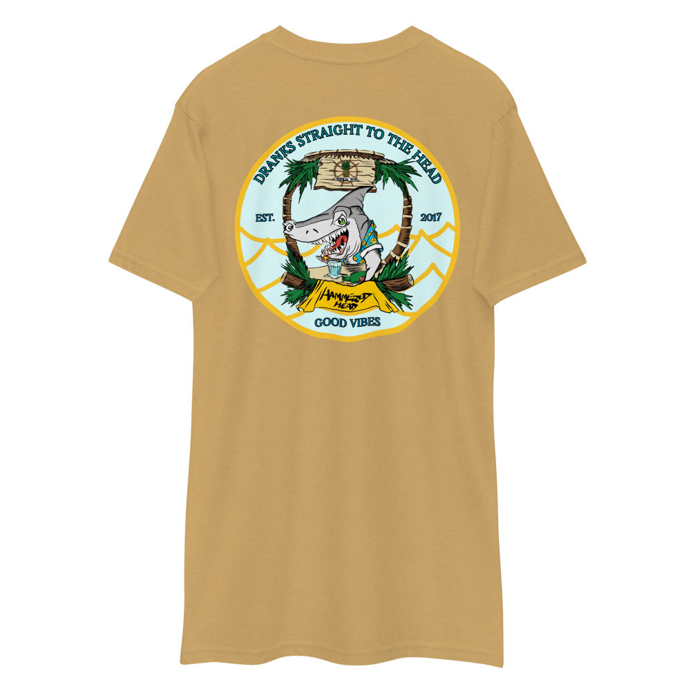 Men's Tropical Hammered Head Shark t-shirt-6