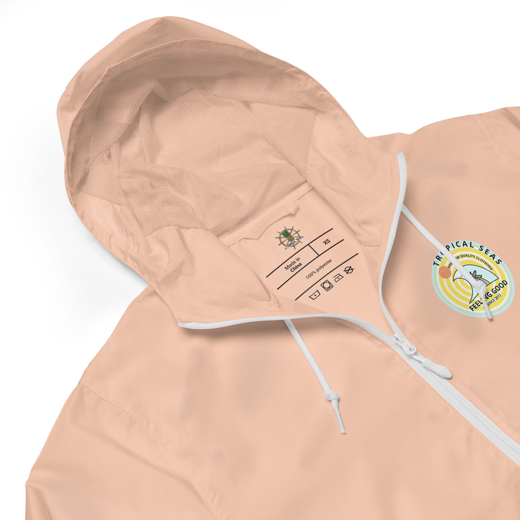 Women's Lightweight Zip Up Dreamland Windbreaker-3