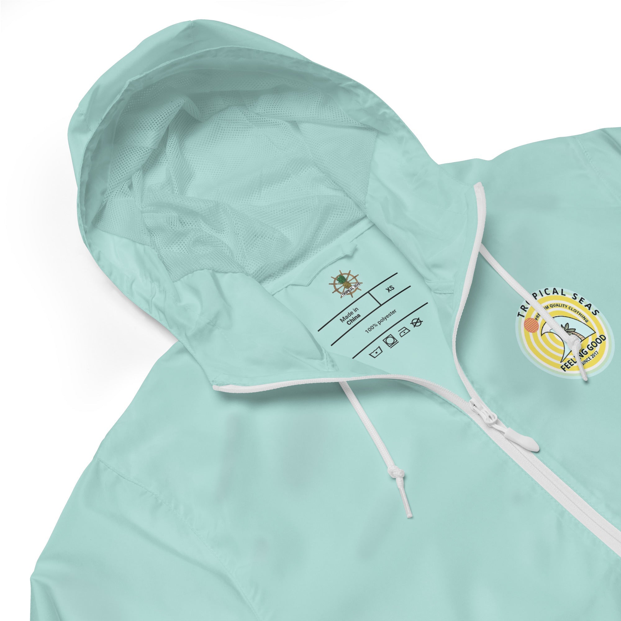 Women's Lightweight Zip Up Dreamland Windbreaker-1