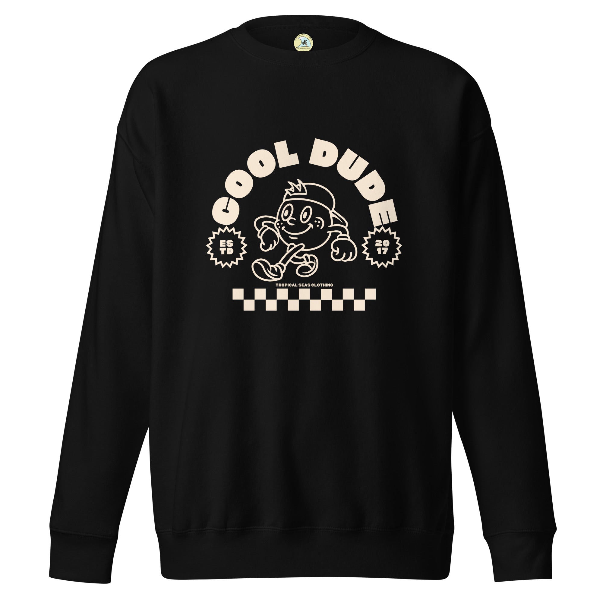 Cool Dude Surfer Premium Sweatshirt-0