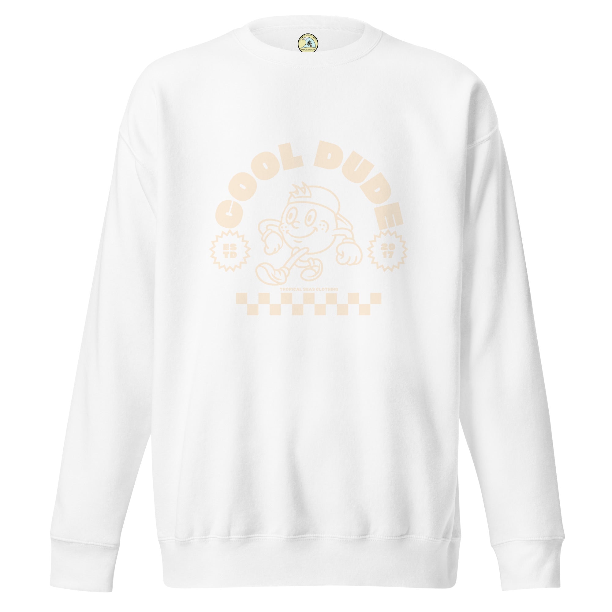Cool Dude Surfer Premium Sweatshirt-3