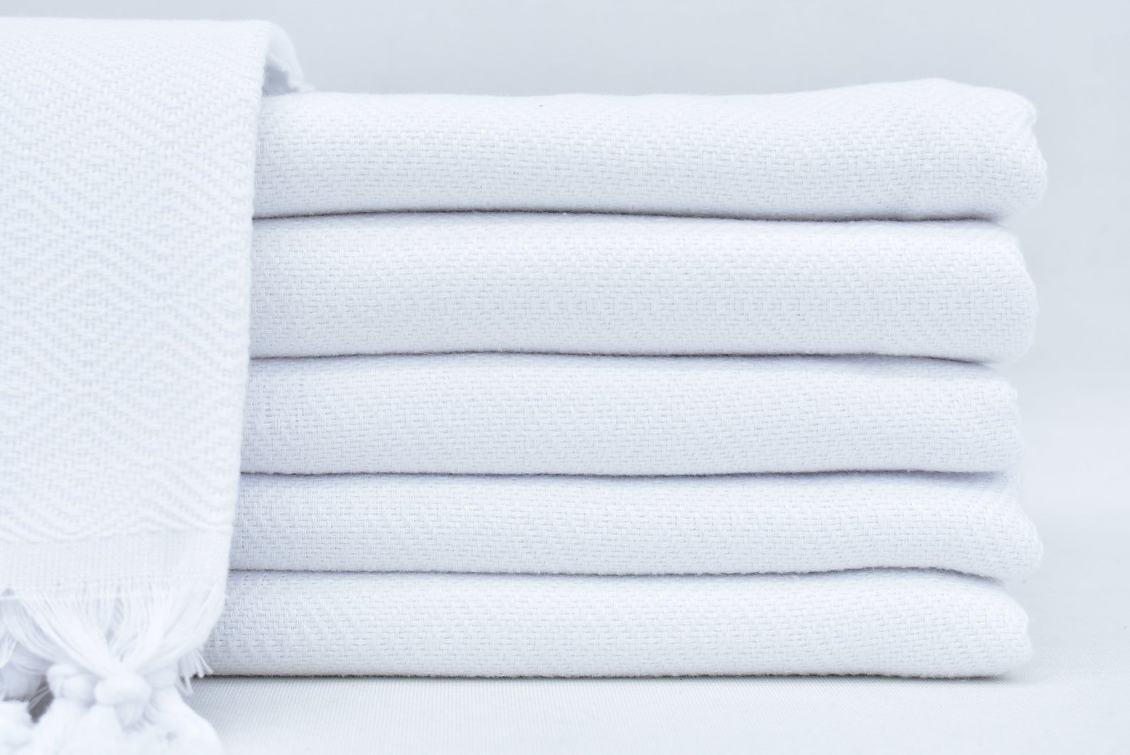 VENICE WHITE TURKISH TOWEL-0